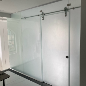 Cửa Kính Cường Lực - Bản lề sàn