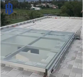 Mái kính - Giếng trời 3